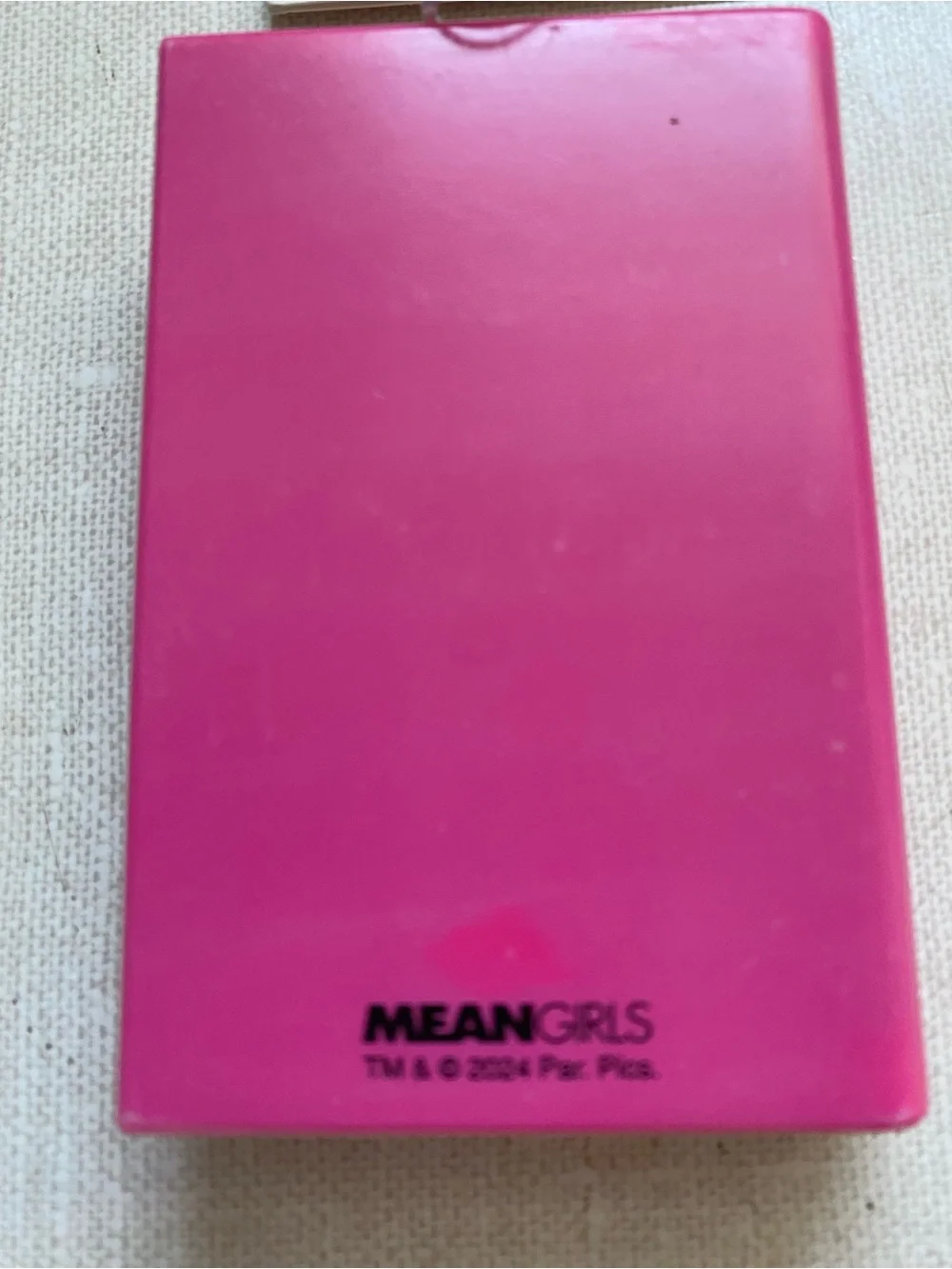 Hallmark Mean Girls Burn Book Christmas Holiday Ornament NWT